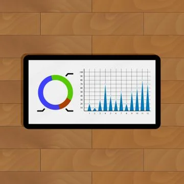 Business graphic vector Stock Illustration