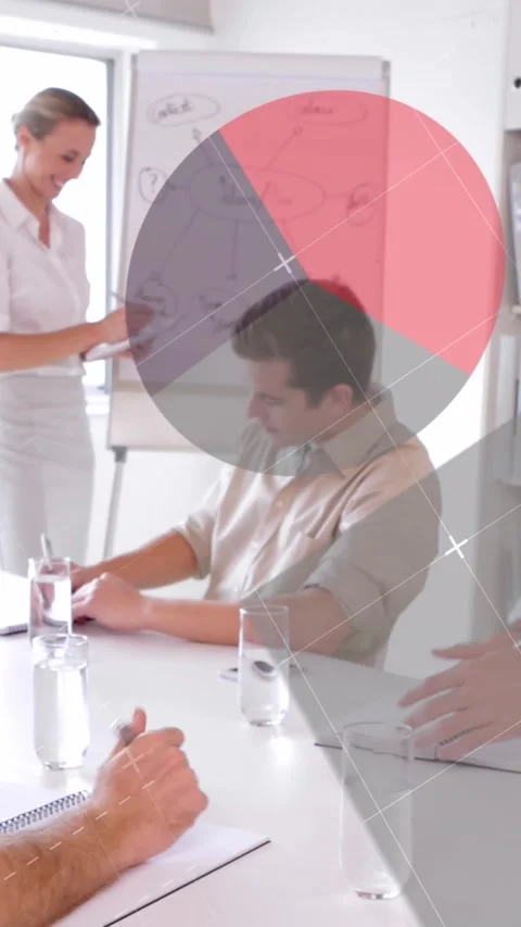 Business graphs enable efficient data analysis and access for businesses. Stock Footage 344783279