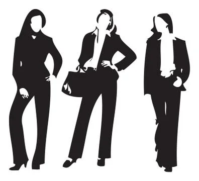 Business group Stock Illustration