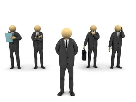 Business group Stock Illustration