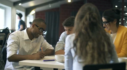 Business group working together Stock Footage 64524291