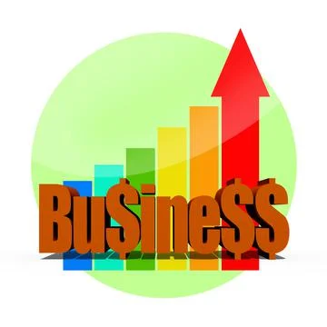 Business growing Stock Illustration