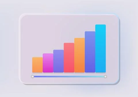 Business Growth and Data Analytics Concept Illustrazione stock