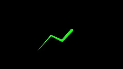 Business growth arrow Video stock 288918437