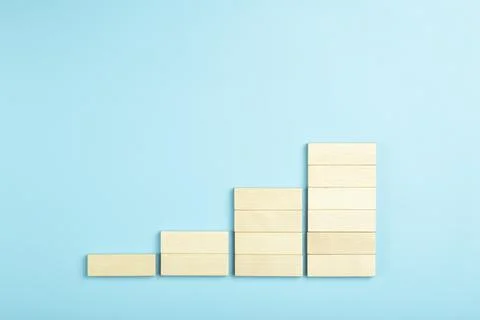 Business growth, development plan concept and business analytics background Stock Photos