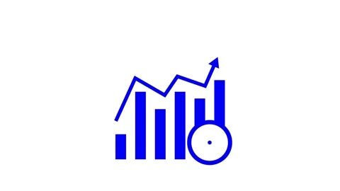 Business growth graph chart animation Video stock 260820107