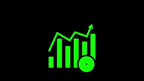 Business growth graph chart animation Video stock 260820113