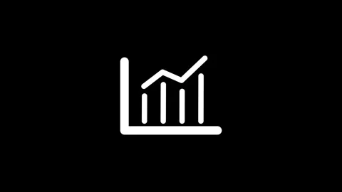 Business growth icon Stockbeeldmateriaal 337466816