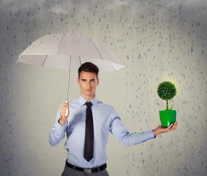 Business growth Stock Illustration