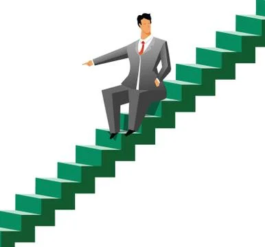 Business growth Stock Illustration