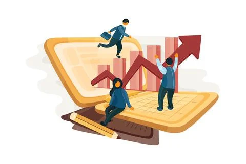 Business Growth Stock Illustration
