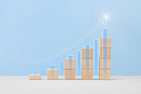Business growth process Stock Photos