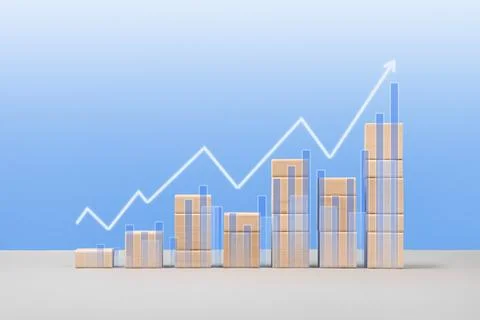 Business growth process Stock Photos