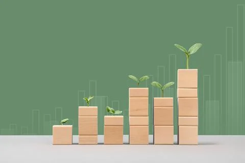 Business growth process Fotos de archivo
