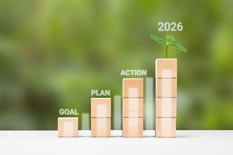 Business growth process 스톡 사진