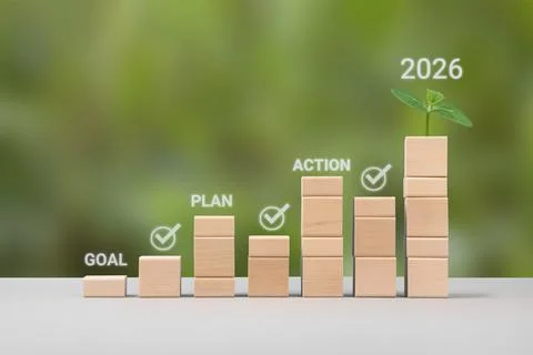 Business growth process 스톡 사진