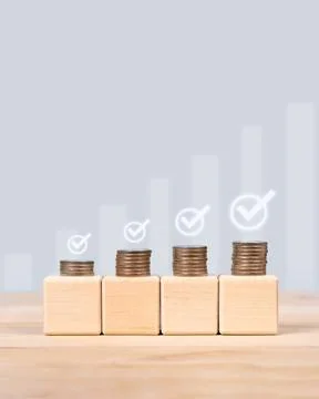 Business growth process Stock Photos