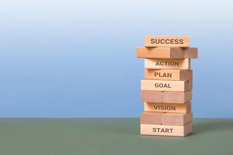 Business growth process Stock Photos