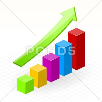 Business Growth Success Chart Stock Illustration