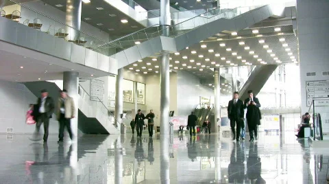 Business hall Stock-Footage 263118