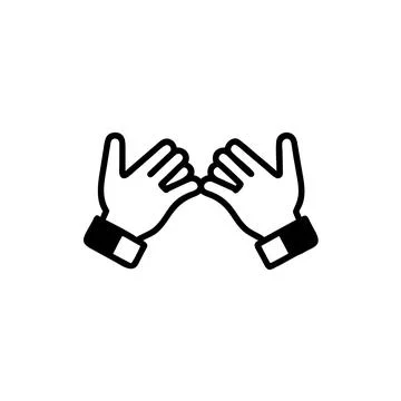 Business hand gestures concept hands Stock Illustration