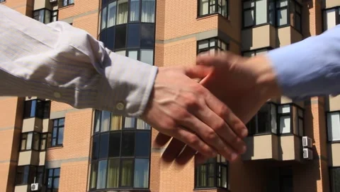 Business handshake Stock Footage