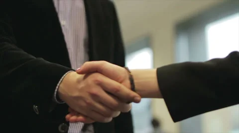Business handshake Stock Footage 35314642