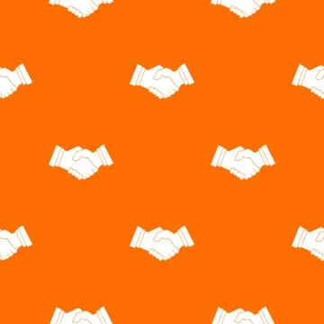 Business handshake pattern seamless Stock Illustration