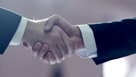 Business Handshaking Stock Footage 81998255