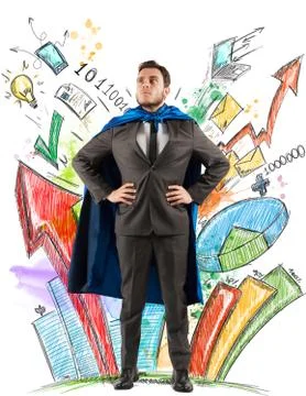 Business hero Stock Photos