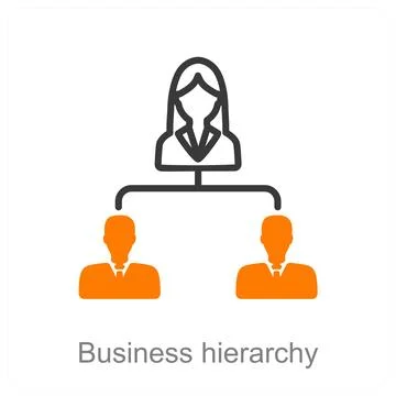 Business hierarchy Stock Illustration