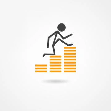 Business icon Stock Illustration