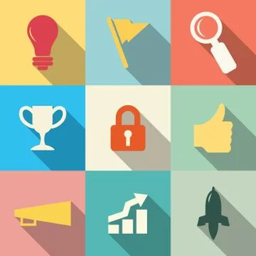 Business icon Stock Illustration