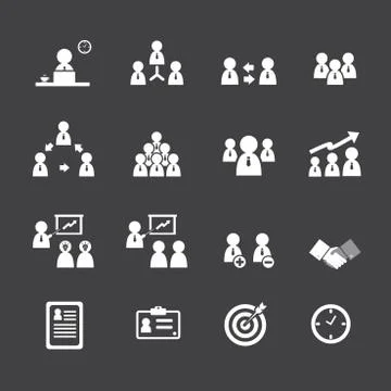 Business icon Stock Illustration