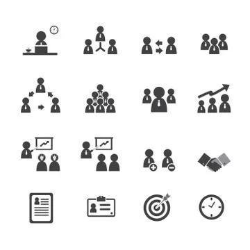 Business icon Stock Illustration