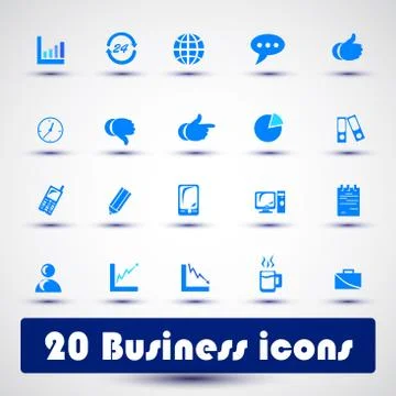 Business icon Stock Illustration