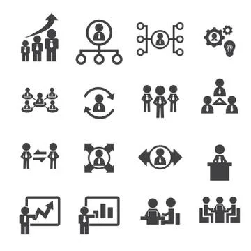 Business icon Stock Illustration