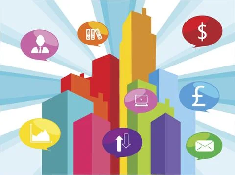Business icon Stock Illustration