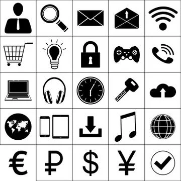 Business icon. Stock Illustration