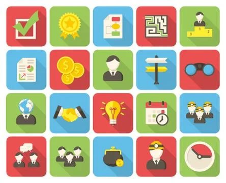 Business icon Stock Illustration