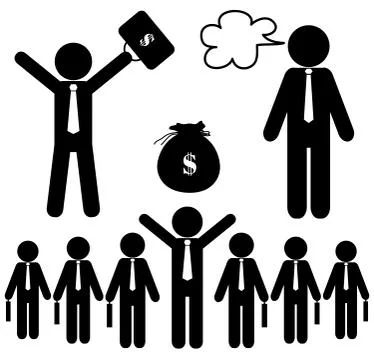Business icon Stock Illustration