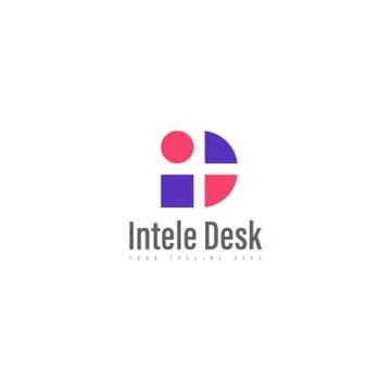 Business icon logo design vector Illustrazione stock