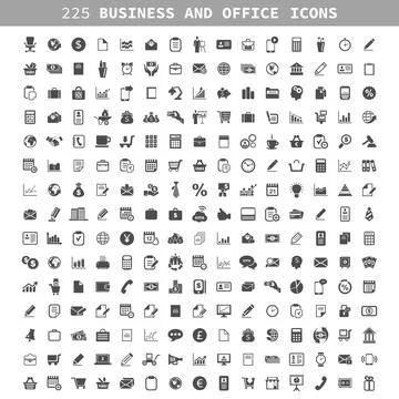 Business an icon 스톡 사진