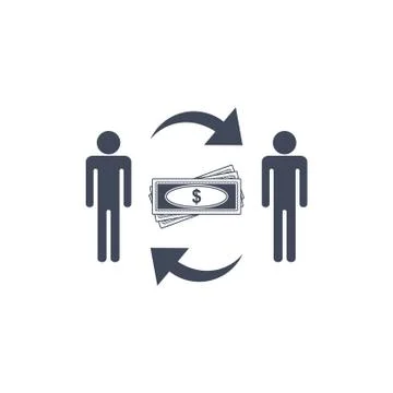 Business Icon Vector flat design style Stock Illustration