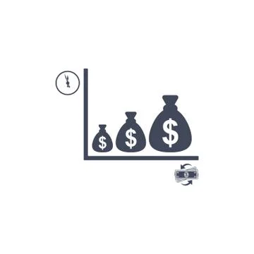 Business Icon Vector Stock Illustration