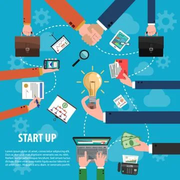 Business Idea Concept イラスト素材