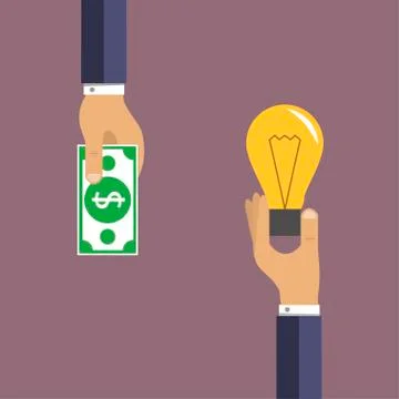 Business idea concept Stock Illustration