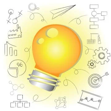 Business idea Stock Illustration