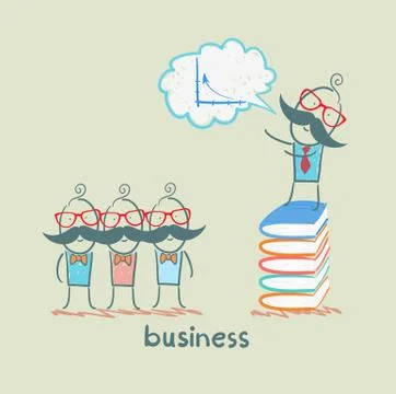 Business Illustrazione stock