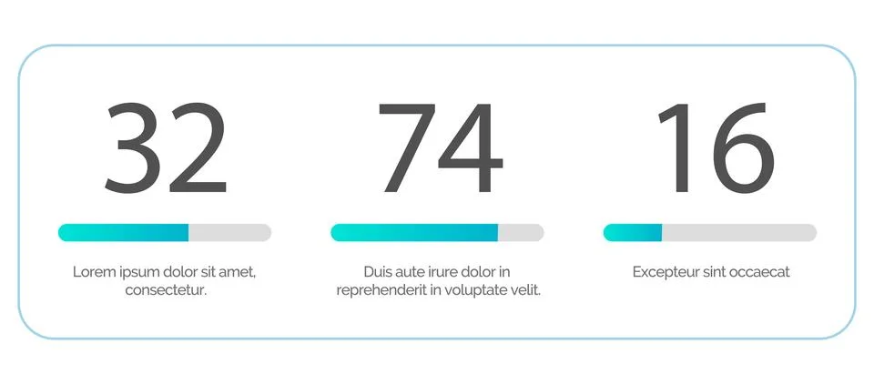 Business infographic, chart with step elements. Background with parts, options Stock Illustration